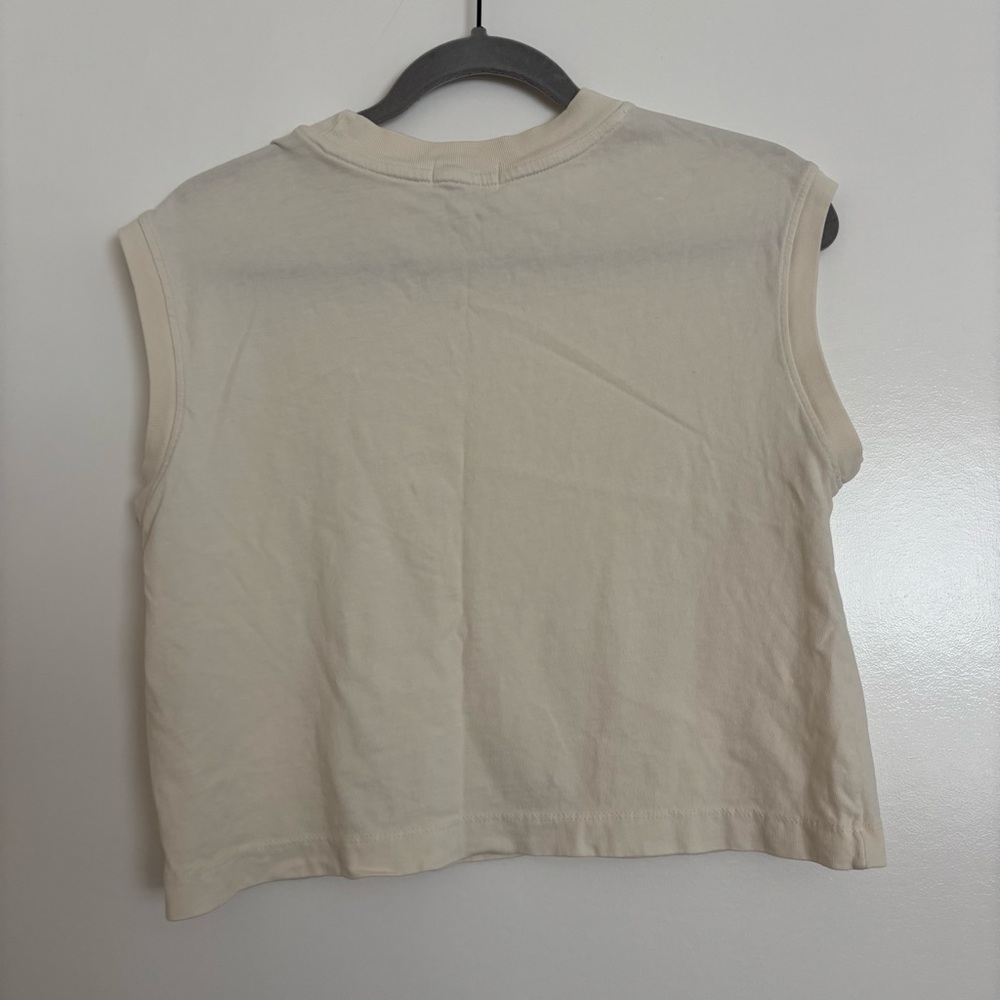Richer Poorer Relaxed Muscle Tee in Bone - Picture 2 of 3